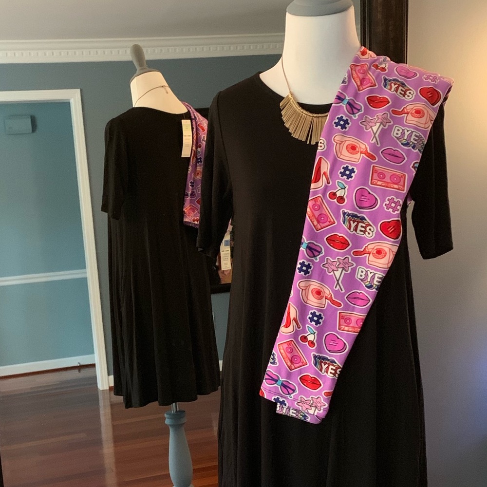 Butter Soft Leggings - 80’s Retro